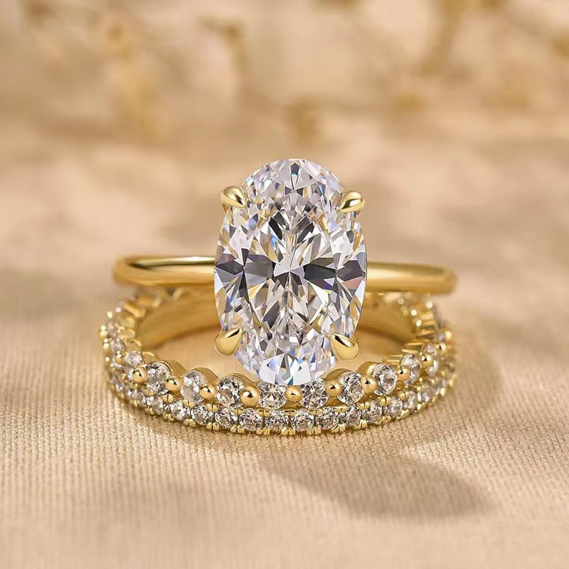 Solitaire Zirconia Ring