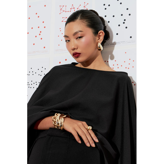 Gold plated earrings