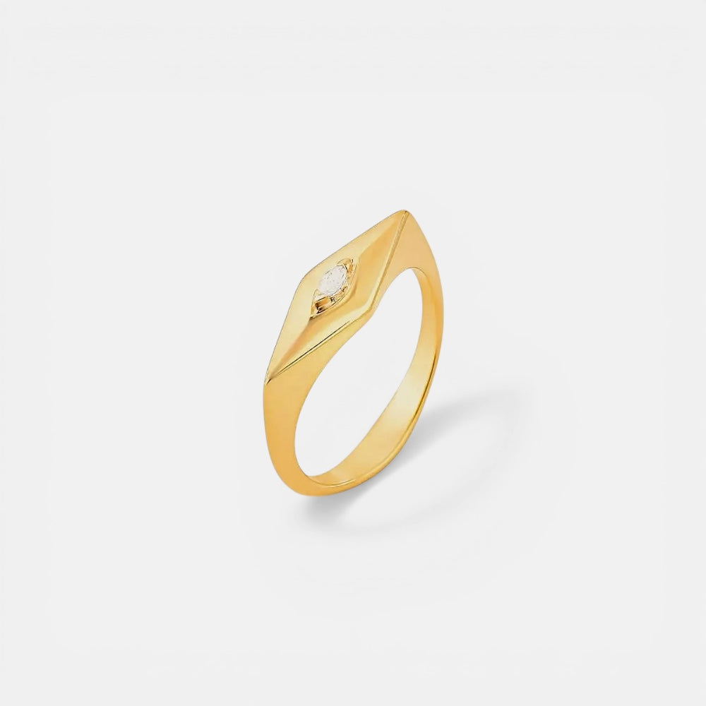 Minimalist Plain Ring