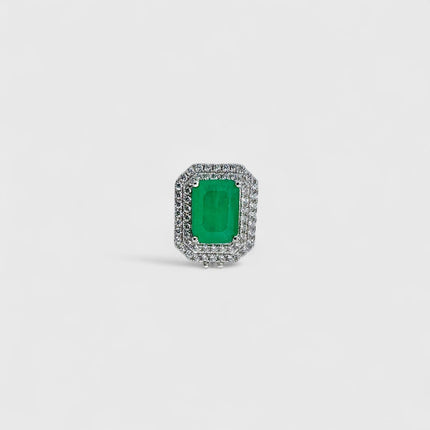 Fusion Emerald Square Charm