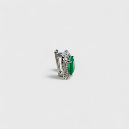 Fusion Emerald Square Charm