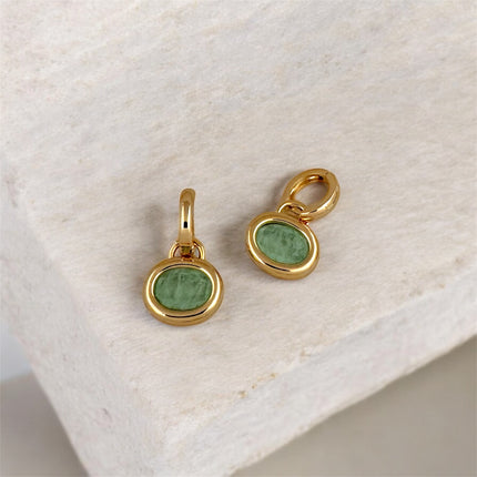 Fusion Tourmaline crystal  round set