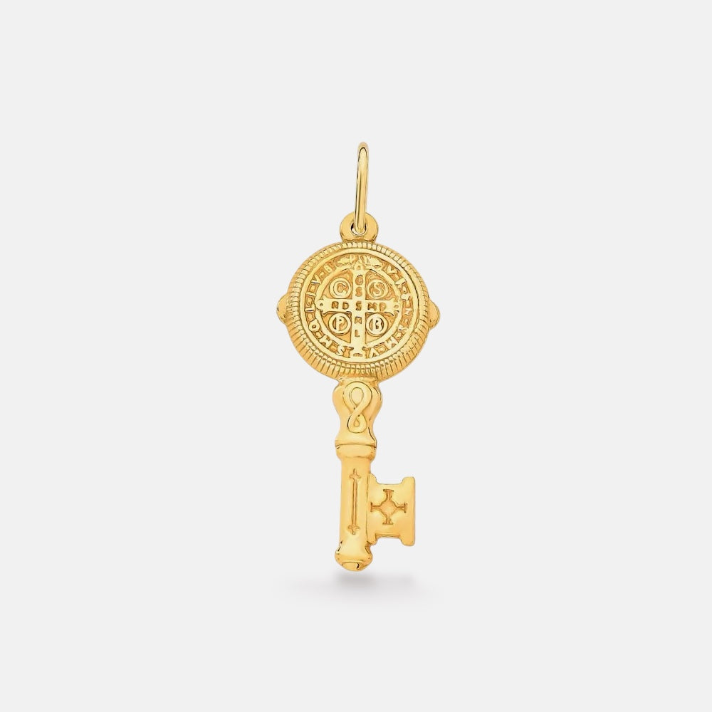 Saint Benedict Key Pendant