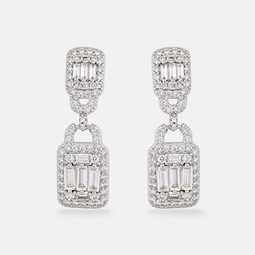 Zirconia Stud Earrings