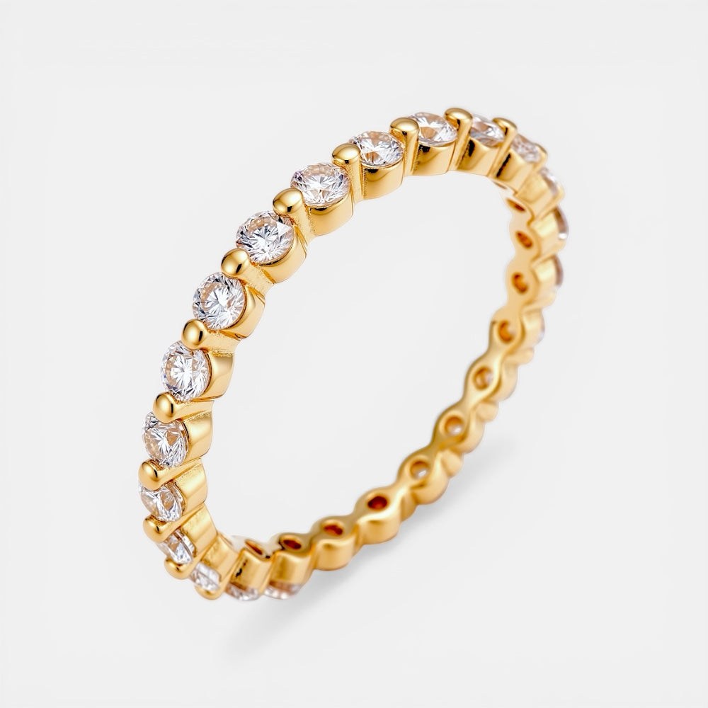 Zirconia Eternity Band Ring