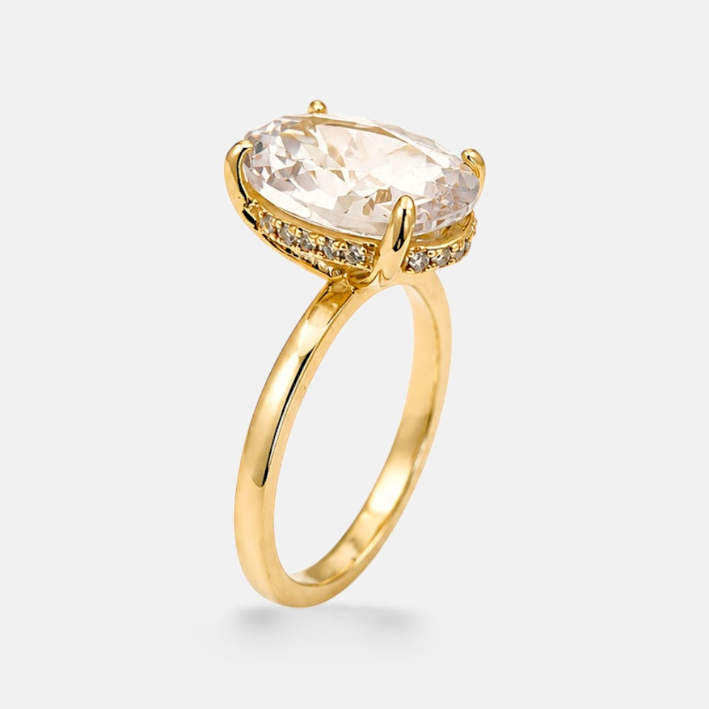 Solitaire Zirconia Ring [Villa Valentina]