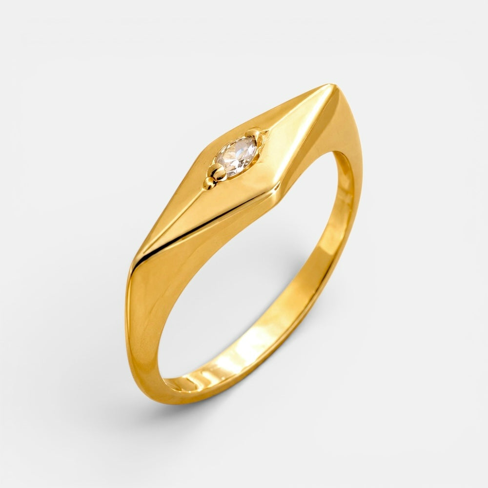 Minimalist Plain Ring [Villa Valentina]