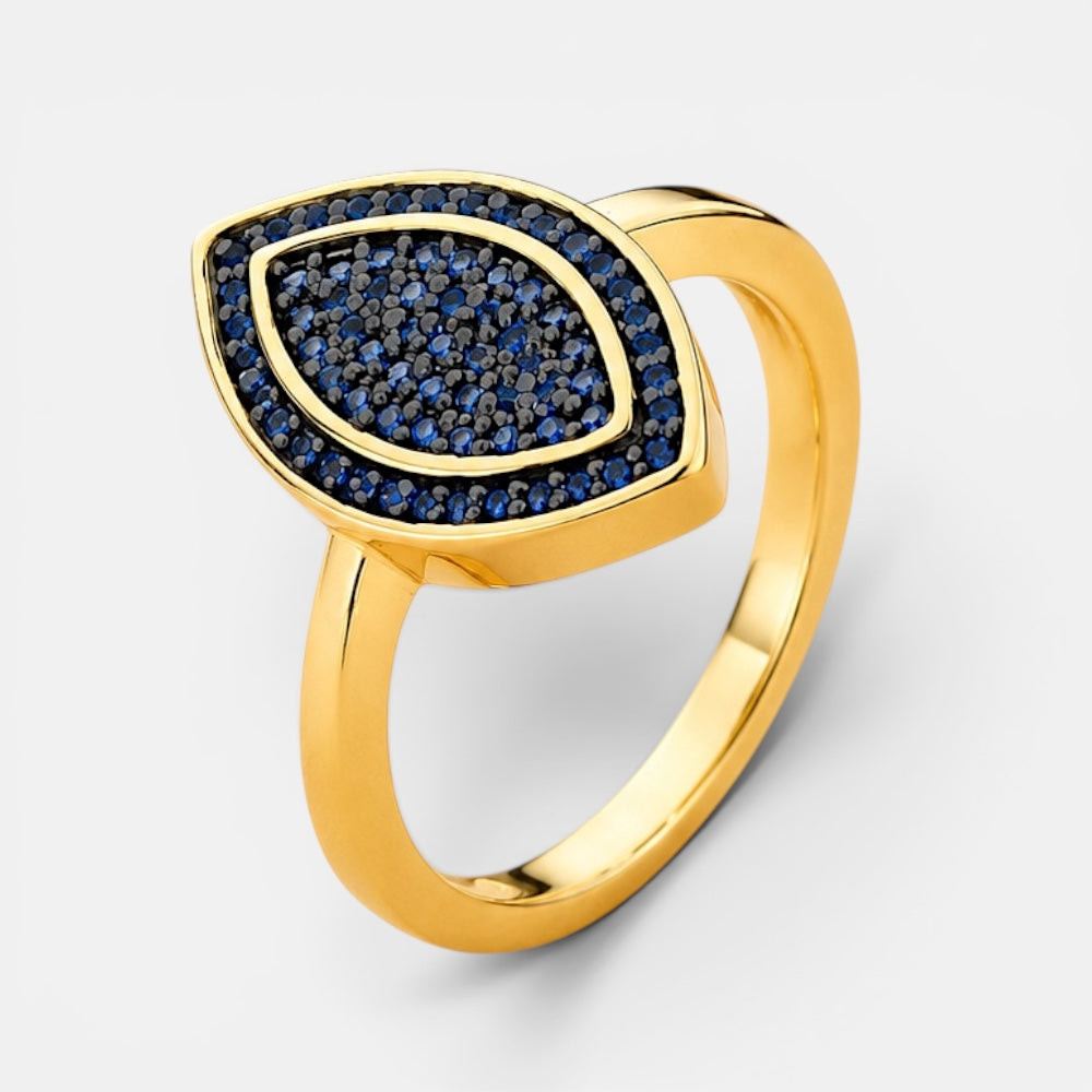 Sapphire zirconia ring [Villa Valentina]