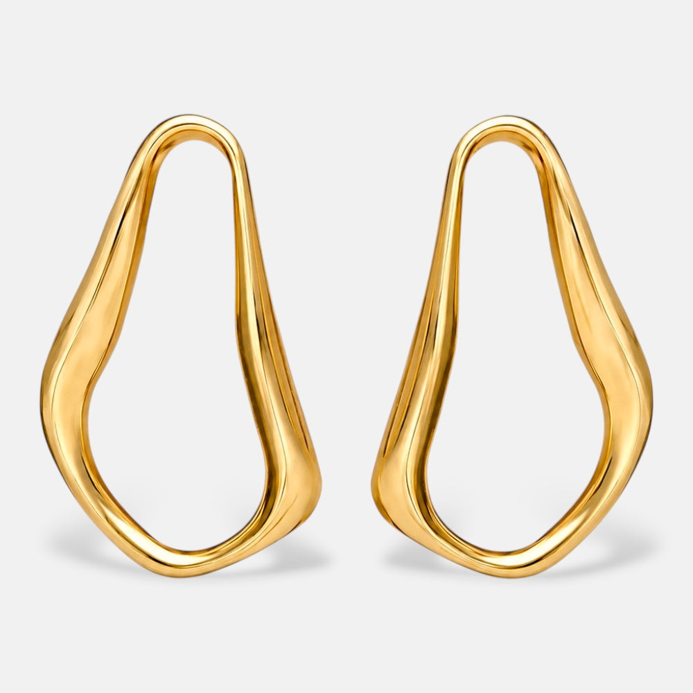 Organic earrings [Villa Valentina]