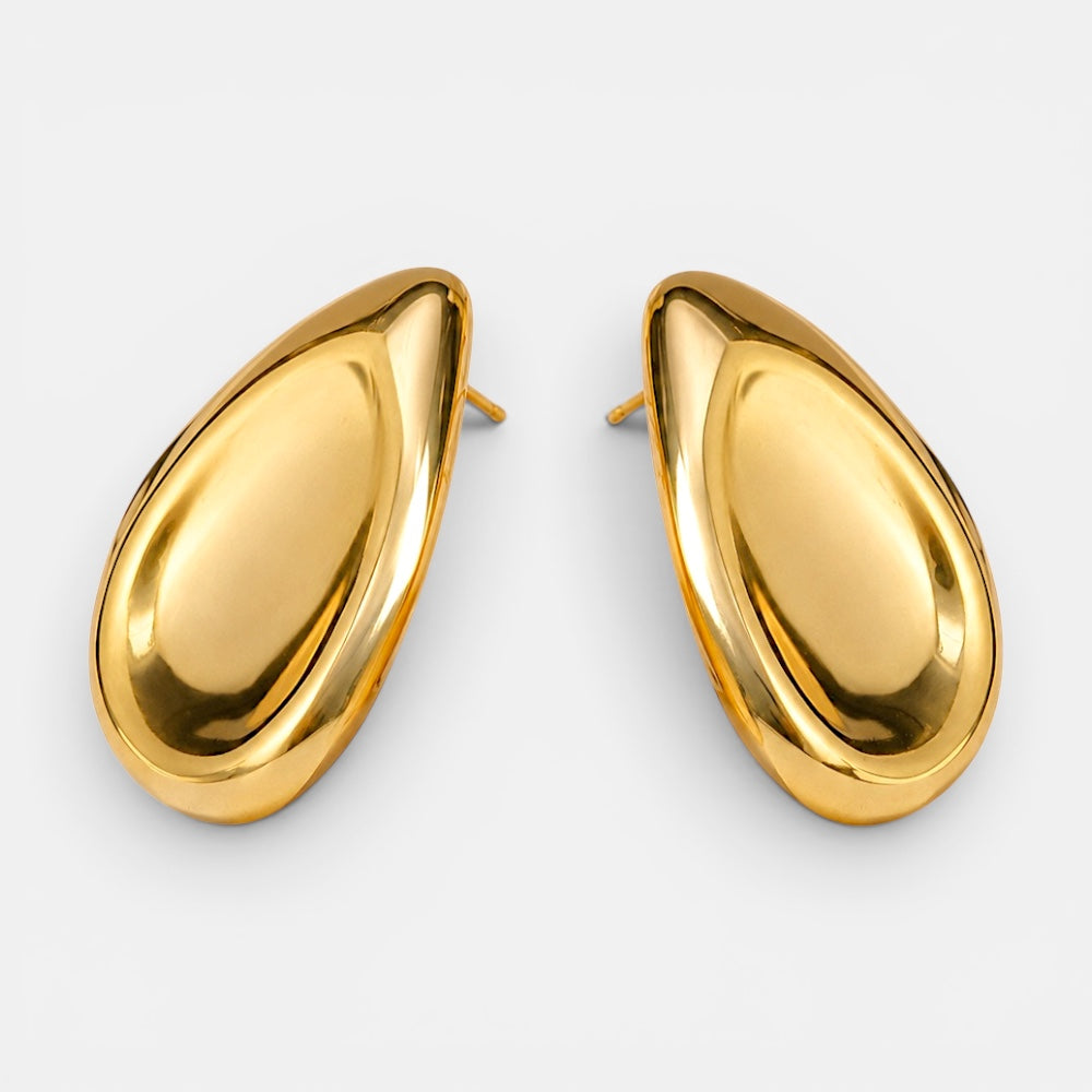 Geometric organic earrings [Villa Valentina]