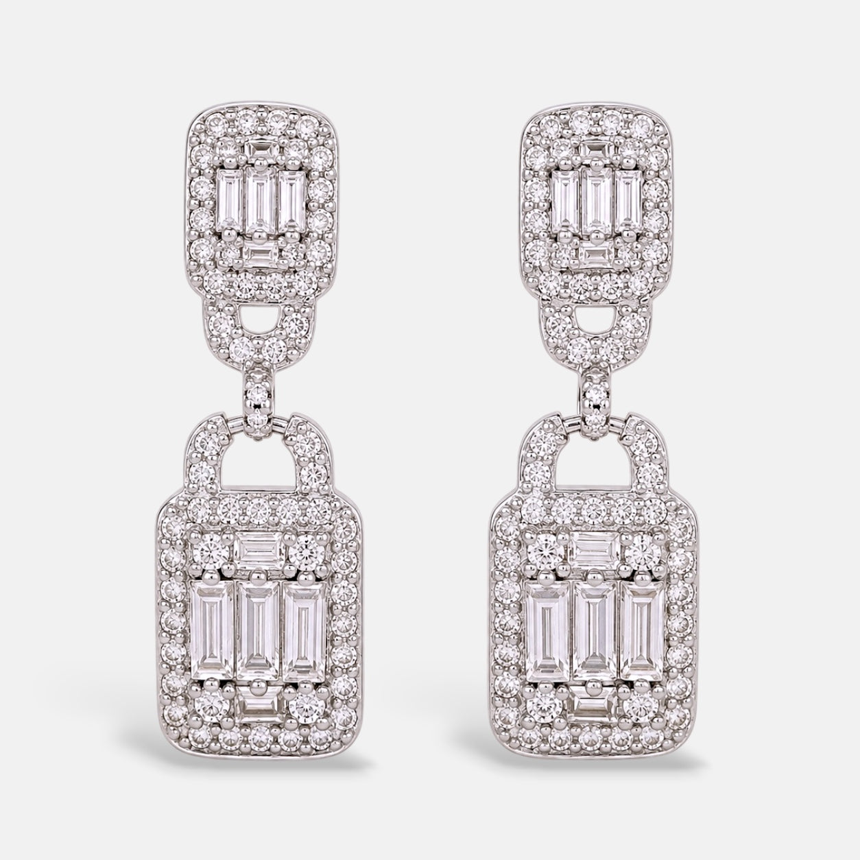 Zirconia Stud Earrings [Villa Valentina]