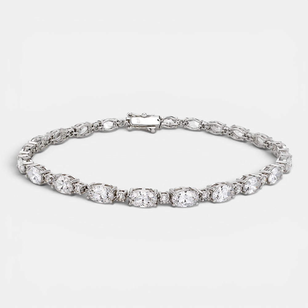 Tennis zirconia bracelet [Villa Valentina]