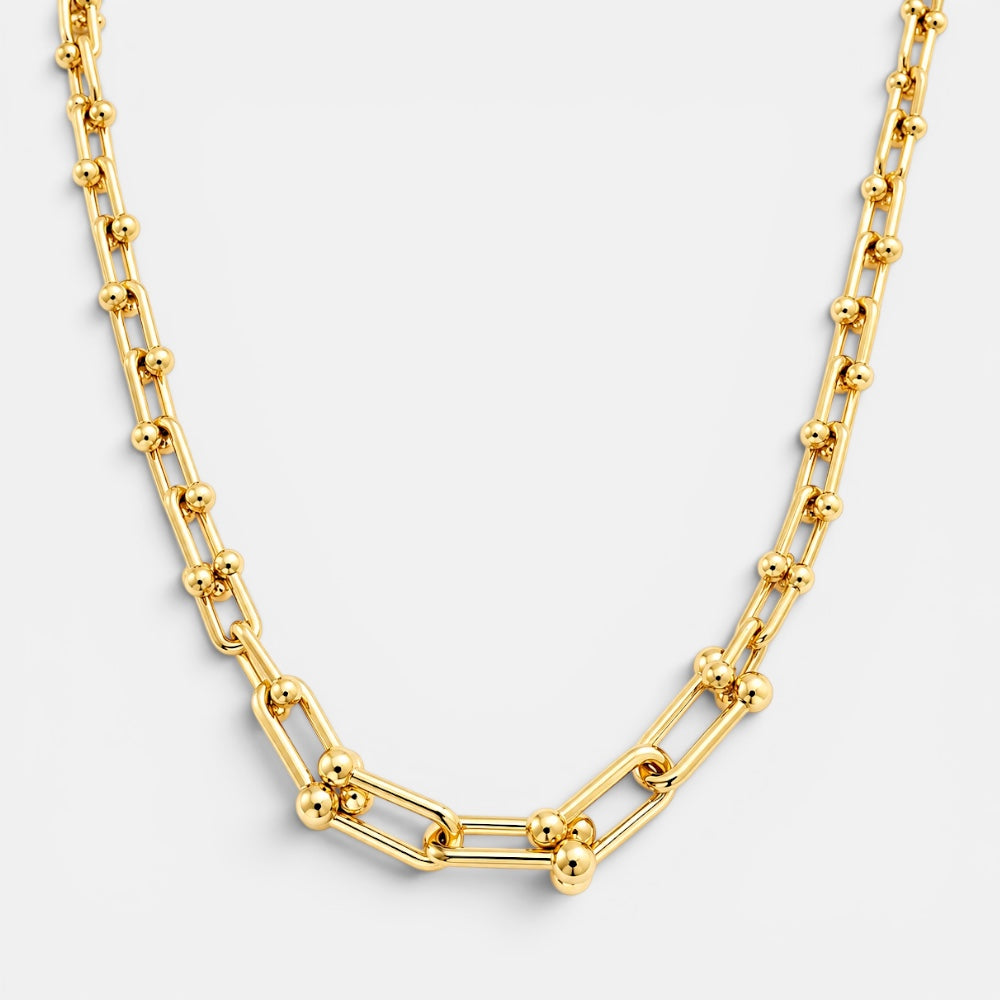 Luxury Link Chain Necklace [Villa Valentina]