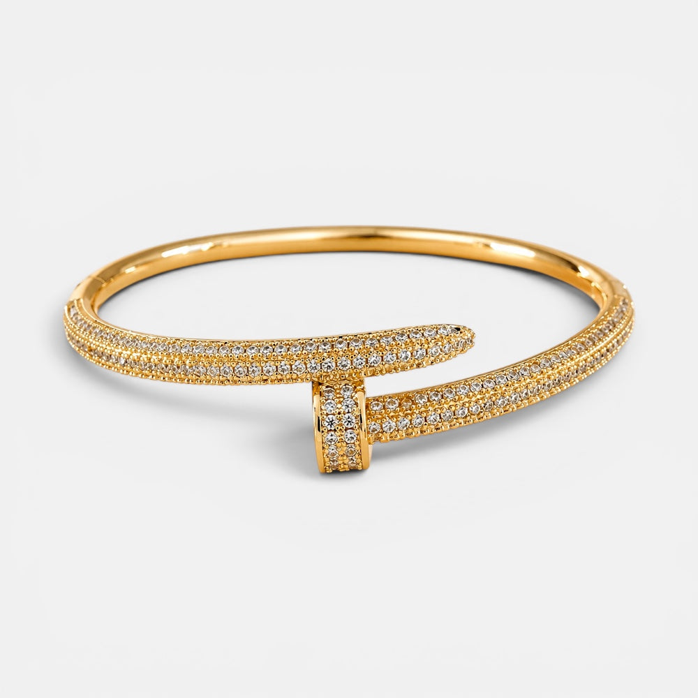 Luxury Inspired Zirconia Bangle [Villa Valentina]
