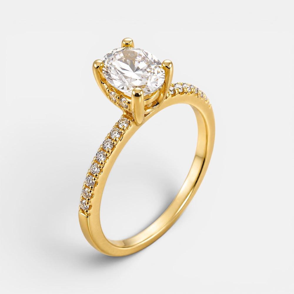 Zirconia Eternity Ring [Villa Valentina]