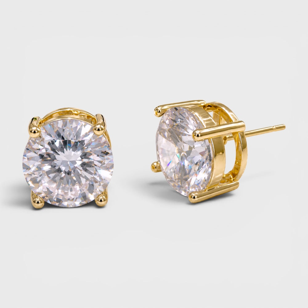 Solitaire Earrings