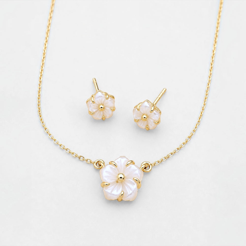 Mother of Pearl Jewellery Set