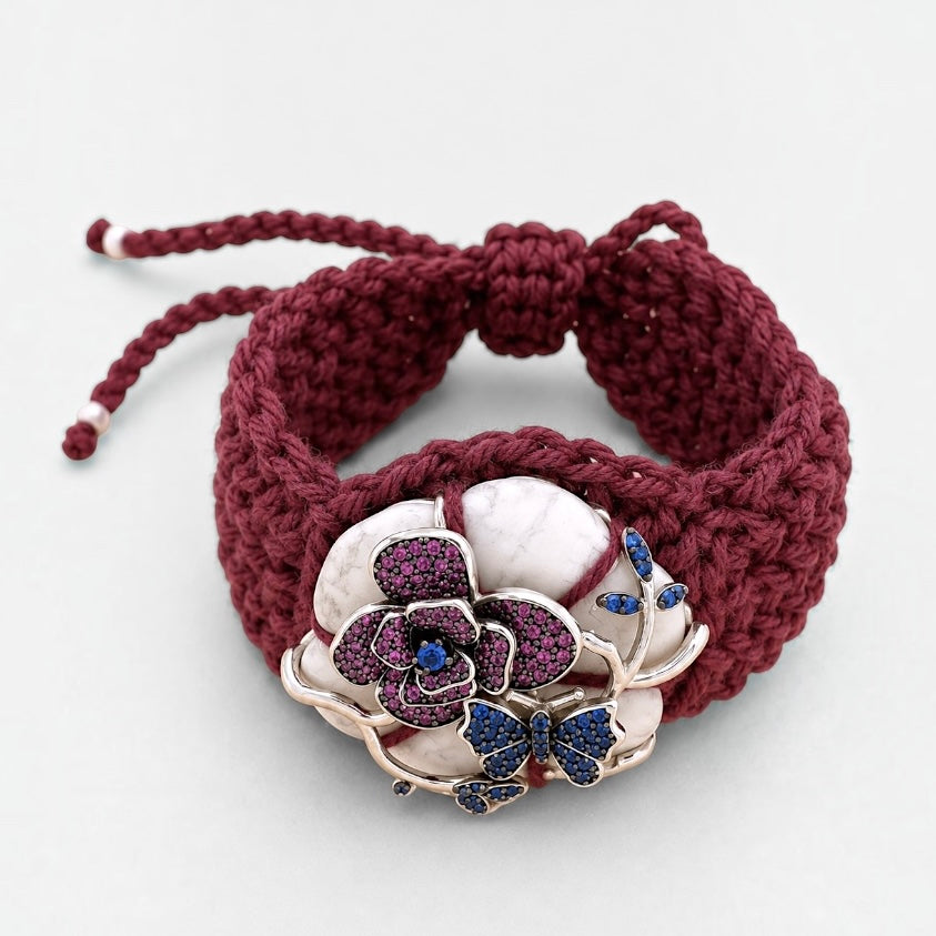 Adjustable Crochet Bracelet