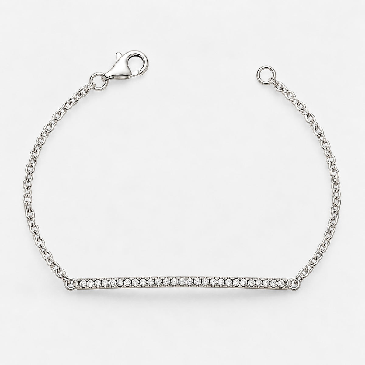 Silver Chain Cubic Zirconia