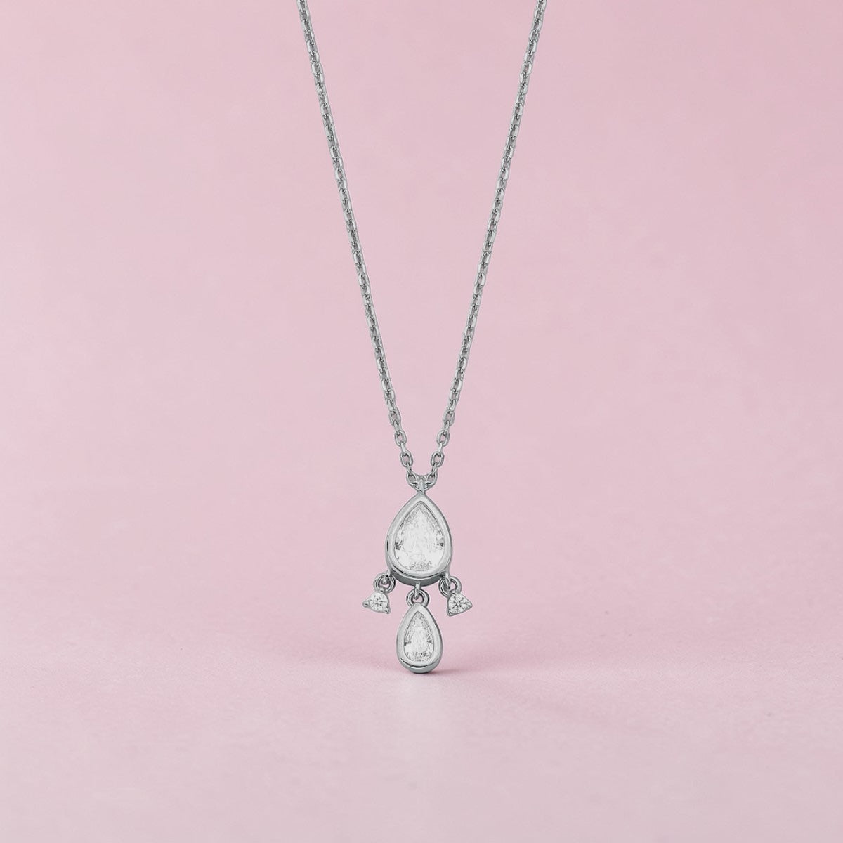 Sterling Silver Drop Jewellery Set