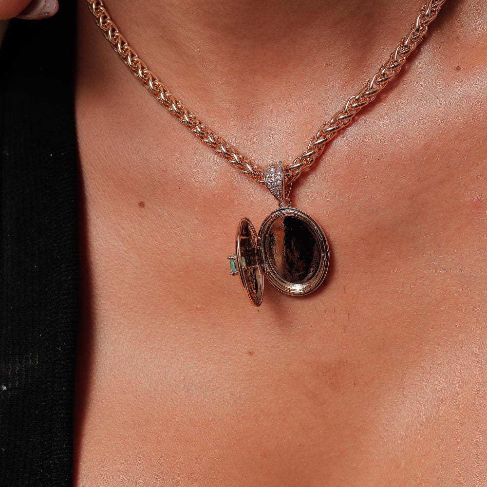 Oval Tourmaline Necklace [Villa Valentina]