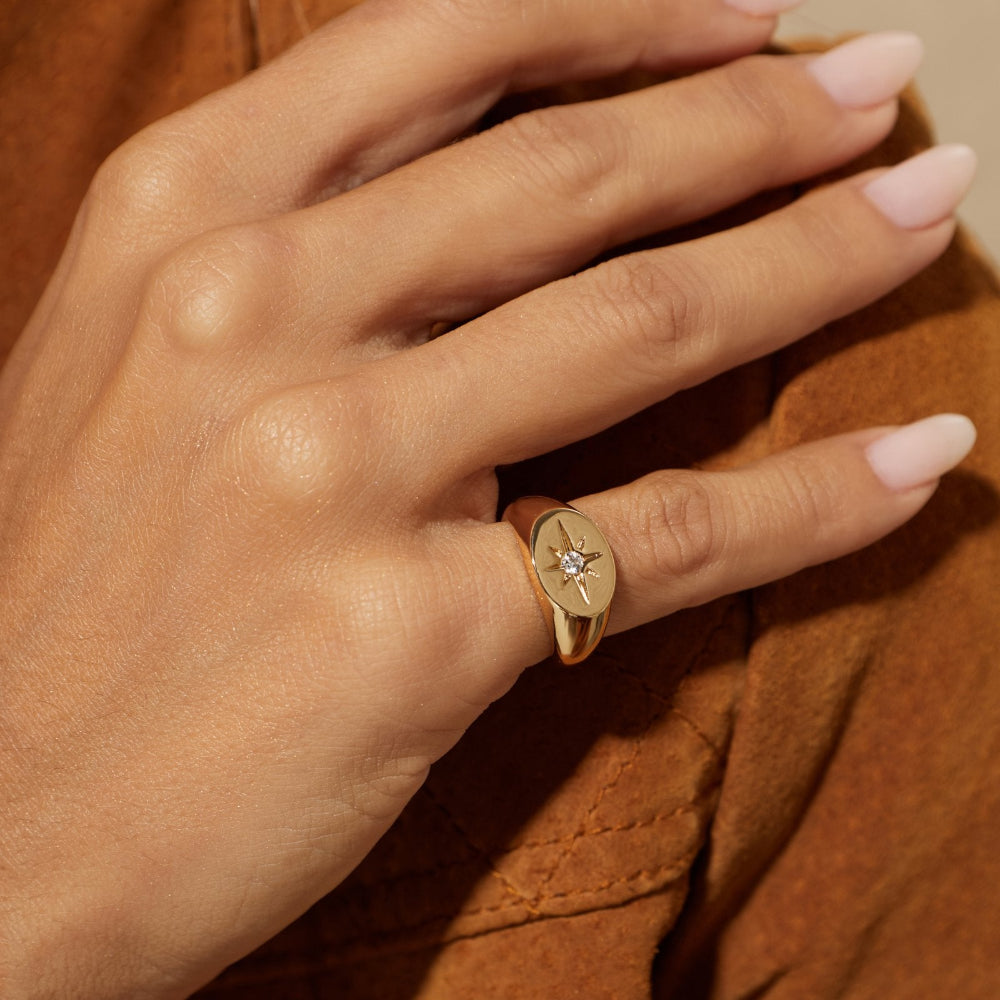 Star Pinky Ring